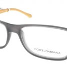 New Original Eyeglasses Dolce Gabbana DG 5009 2813 Unisex Black, Orange Square