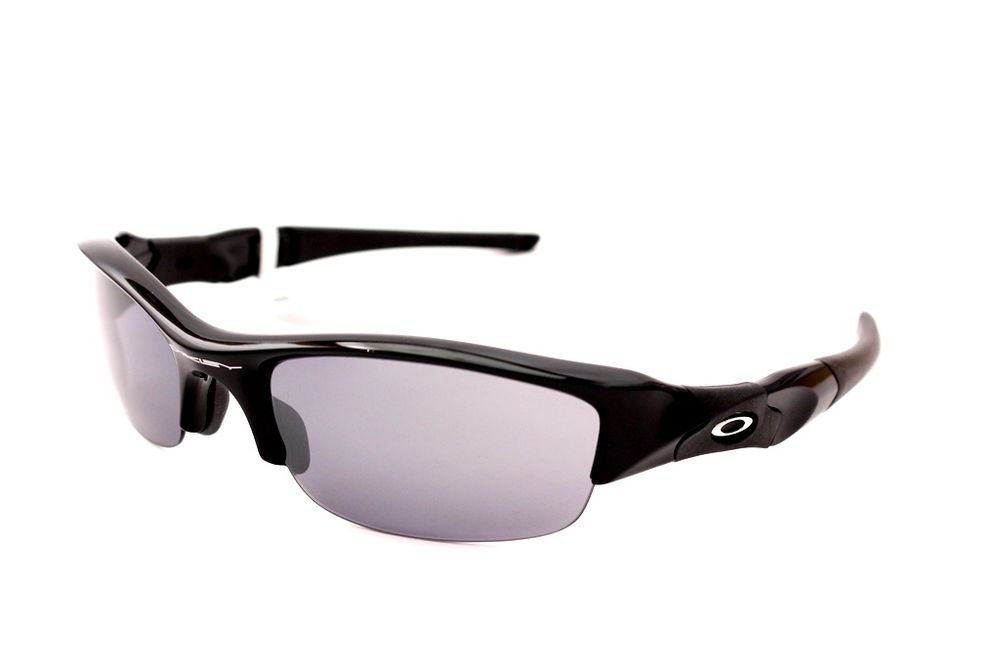 New Original Sunglasses Oakley Flak OO 9008 03-881 Black Sport