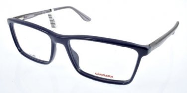 New Original Eyeglasses Carrera CA 6629 N7U Unisex Blue Square