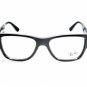 New Original Eyeglasses Ray Ban RB 7028 2000 Unisex Black Square Clear