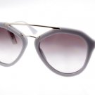 New Original Sunglasses Prada PR 12QS TV30A7 Women Grey Cat-eye Gradient