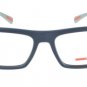 New Original Eyeglasses Prada PR  02FV TFY1O1 Men Blue, Grey Square