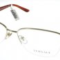 New Original Eyeglasses Versace VE 1220B 1252 Women Silver, Red Square