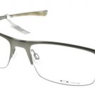 New Eyeglasses Oakley OX HOLLOWPOINT 0.5 5091 02 Men Silver Square Titanium