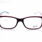 New Original Eyeglasses Ray Ban RB 5228 5408 Women Purple Square