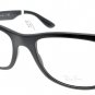 New Original Eyeglasses Ray Ban RB 7034 5206 Unisex Black Square Clear