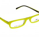 Reading Eyeglasses Frames Unisex  neon Yellow Square Near Vision 49-21