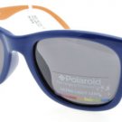 New Original Sunglasses Polaroid PLD 8001S T20.Y2 Kid Blue Square Polarized