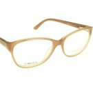 Prescription Eyeglasses Frames Women Beige, Brown Cat-eye 53-15