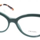 Eyeglasses Prada Triangle PR 11RV TFO1O1 Women Green Cat-eye