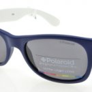 New Original Sunglasses Polaroid PO 300E T6D Kid Blue Square Polarized