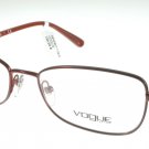 New Original Eyeglasses Vogue VO 3946 811S Women Brown Square