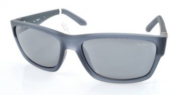 New Original Sunglasses Pepe Jeans PJ 7186 Clay C4 Unisex Blue Square
