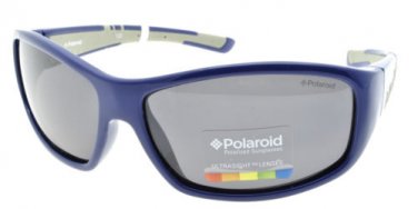 Sunglasses Polaroid PO 412B 36T Kid Blue Square Polarized