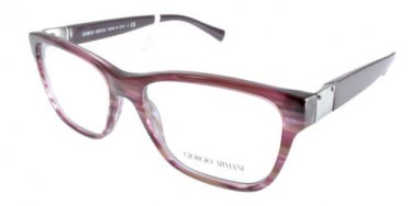 New Original Eyeglasses Giorgio Armani GA 7049 5290 Women Purple Cat-eye