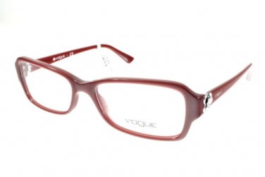 New Original Eyeglasses Vogue VO 2836B 2139 Women Burgundy Square