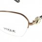 New Eyeglasses Vogue VO 3944B 811 Women Brown, Bronze, Gold Square
