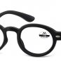 Reading Eyeglasses MR92 BLACK +2.00 Unisex Black Round