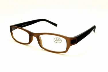 Reading Eyeglasses R59 A +1.50 Unisex Brown, Black Square
