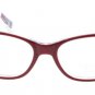 Prescription Eyeglasses Frames Women Burgundy Square 48-16