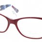 Prescription Eyeglasses Frames Women Burgundy Square 48-16