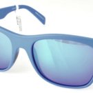 Sunglasses Italia Independent 01969 ADIDAS I-I 028 Bluebird Square Blue Mirrored
