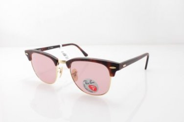 New Original Sunglasses Ray-Ban RB 3016 114515 Unisex Brown, Gold  Polarized