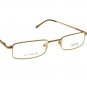 Reading Eyeglasses Frames Unisex Brown Square Near Vision 52-23