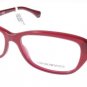 Eyeglasses Emporio Armani EA 3041 5257 Women Fuchsia, Burgundy Oval