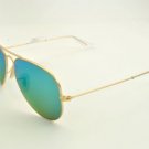 Ray Ban Unisex Sunglasses  3025 112/19 055 Gold Aviator