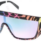 Sunglasses Italia Independent II 0912 ZEF.149 Multicolor Mask Green Mirrored