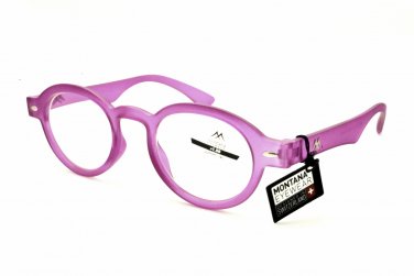 Reading Eyeglasses MR92 E +1.50 Women  Purple Round