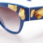 Sunglasses Prada Voice PR 22QS SMO0A7 Women Blue Cat-eye Gradient