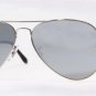 New Original Ray Ban aviator sunglasses RB3025  W3277 58 Large Gray Mirrored