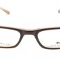 Reading Eyeglasses Frames Unisex Brown Square Near Vision 51-19