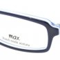 Reading Eyeglasses Frames Unisex Blue Square Near Vision 52-21