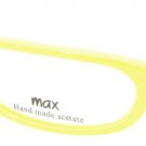 Reading Eyeglasses Frames Unisex Yellow Square Near Vision 53-16