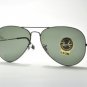 Ray Ban aviator Unisex sunglasses RB3025 L2823 58 Large Total Black