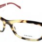 New Original Eyeglasses Prada PR 18OV 7S01O1 Women Tortoise Square