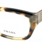 New Original Eyeglasses Prada PR 18OV 7S01O1 Women Tortoise Square