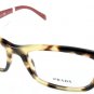 New Original Eyeglasses Prada PR 18OV 7S01O1 Women Tortoise Square