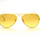 Ray Ban Sunglasses RB3025JM 001/X4 55 YELLOW MELLOW  Aviator