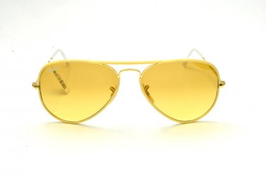 Ray Ban Sunglasses RB3025JM 001/X4 55 YELLOW MELLOW  Aviator