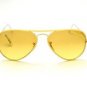 Ray Ban Sunglasses RB3025JM 001/X4 55 YELLOW MELLOW  Aviator
