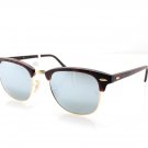 Sunglasses Ray Ban RB 3016 114530 Unisex Tortoise Cat-eye Blue Mirrored