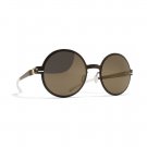 Sunglasses Mykita SCARLETT TERRA BRILLIANTGREY SOLID Unisex Grey Round Gradient