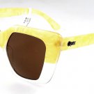 New Original Sunglasses QUAY WESTEND GIRL 7.25 Women Gold Square