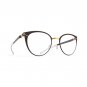 Eyeglasses Mykita Decades CAROLE 172 Women Gold/Terra Round Clear