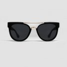 Sunglasses Quay ODIN BLK/SMK Women Black Round