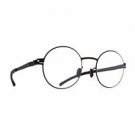 Eyeglasses Mykita APPLE Black 002 Unisex Black Round No 1 Collection